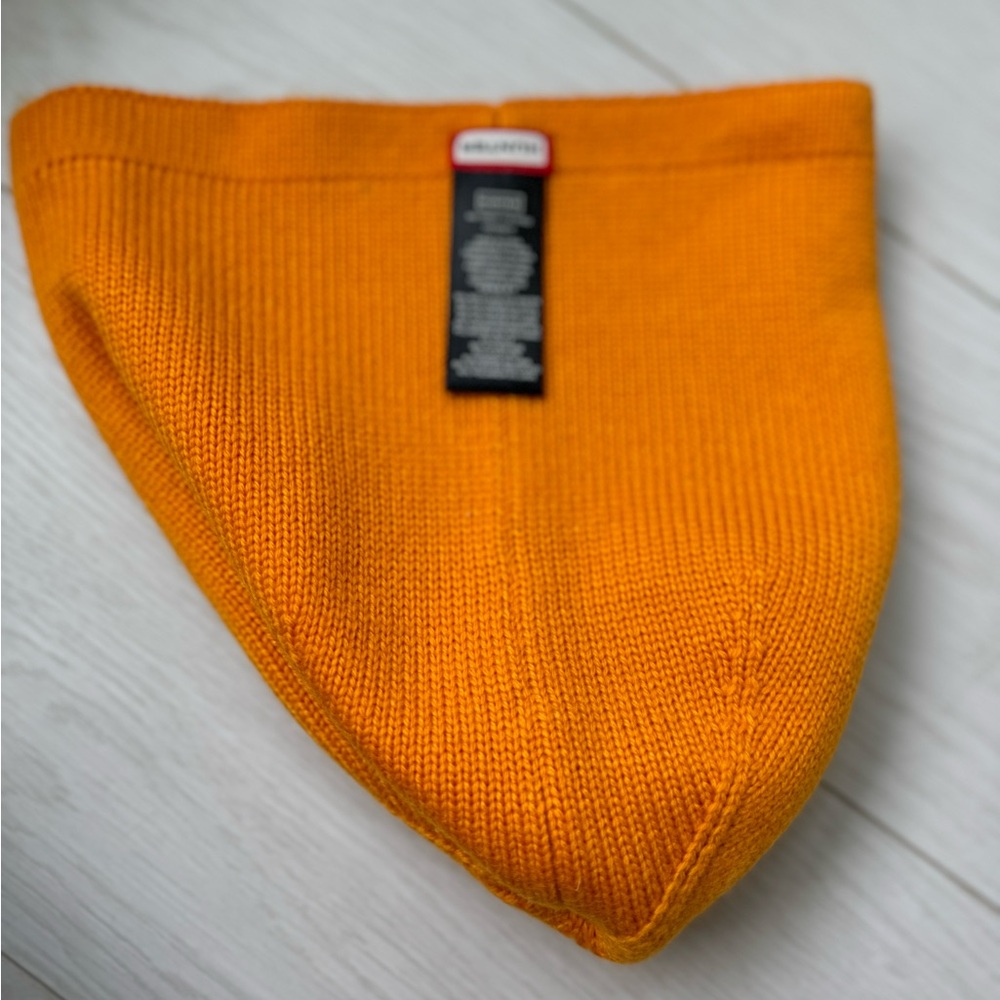 Hunter beanie hat orange yellow - Picture 3 of 6